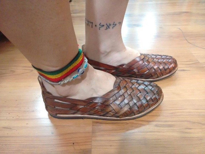 Sapatilha Trançada